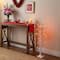 4ft. Pre-Lit Artificial Valentine's Day Willow Tree with 48 Heart Shaped LED Lights